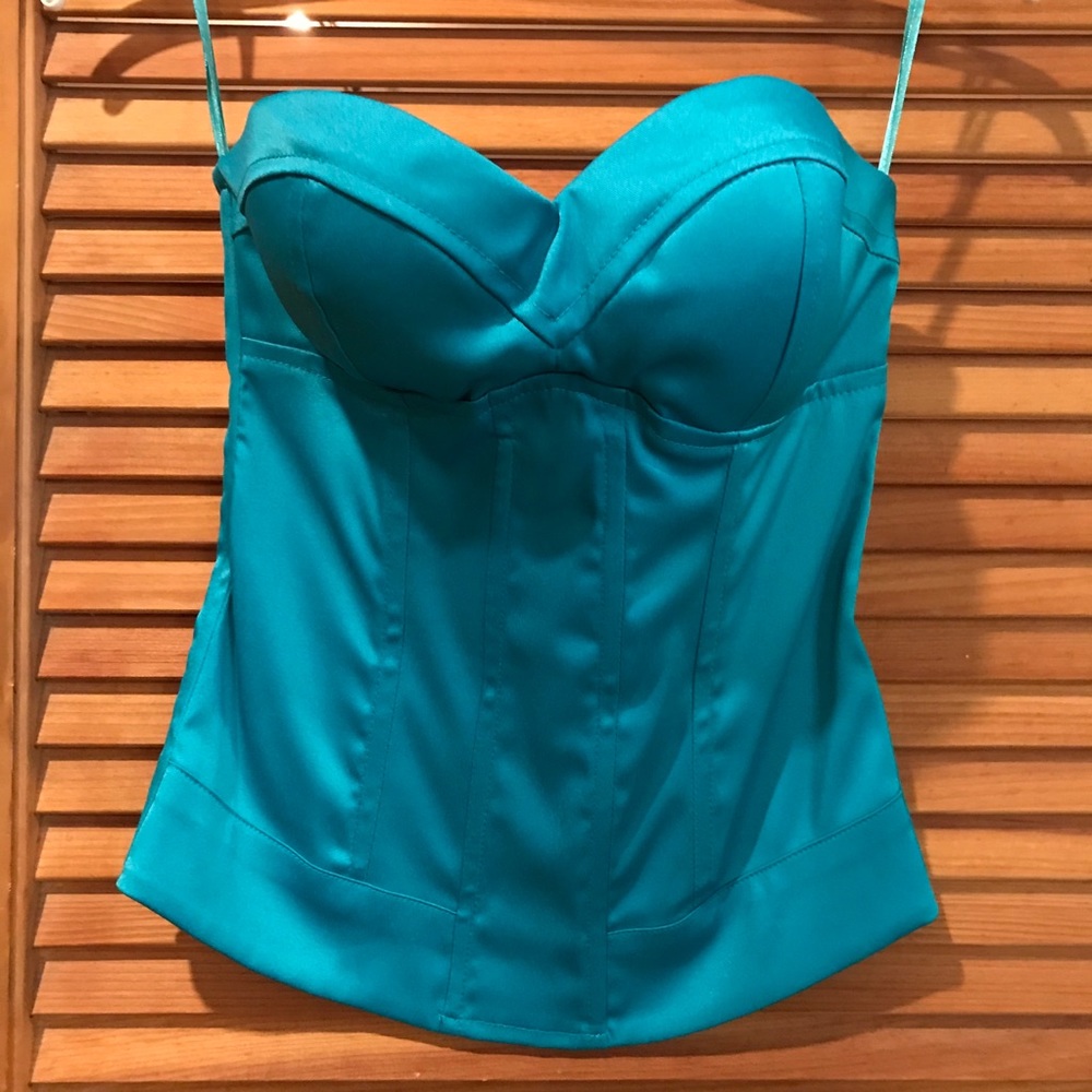 Silky Corset Top